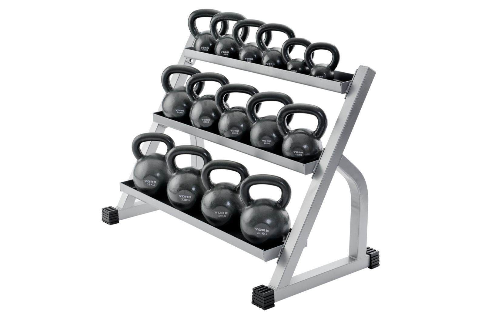 York Kettlebell Rack (for cast kb's) - Chandler Sports