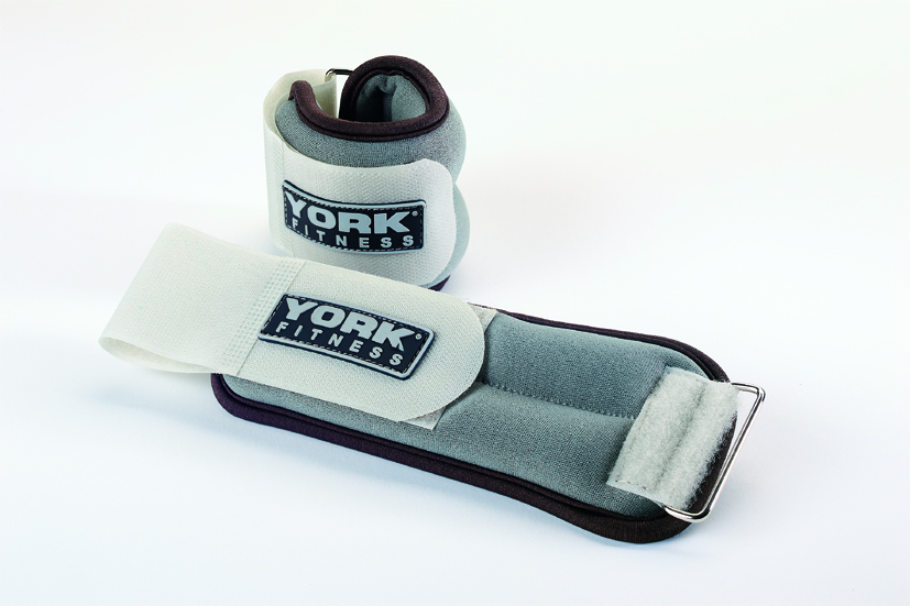 York Soft Ankle/Wrist Weights 2 x 1kg - Chandler Sports